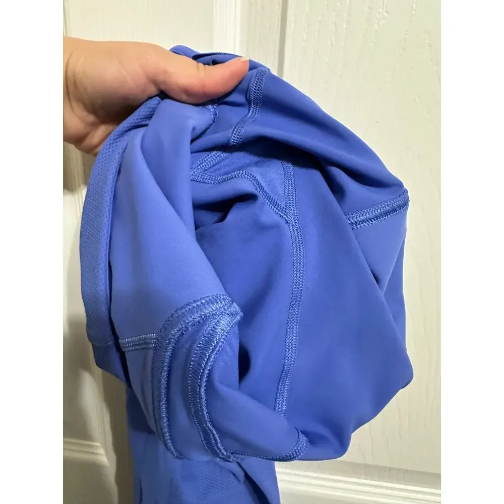 Lululemon Women's everlux Blue Size‎ 2 High Rise Mesh Panel Athletic Leggings